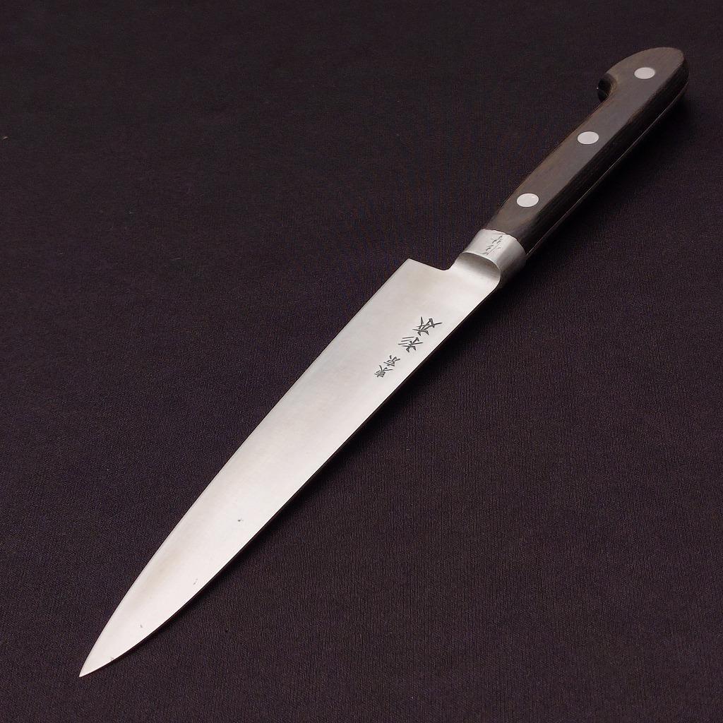 ぺティナイフ 東京 杉本 SUGIMOTO 刃長152㎜ 両刃 庖丁《0457》