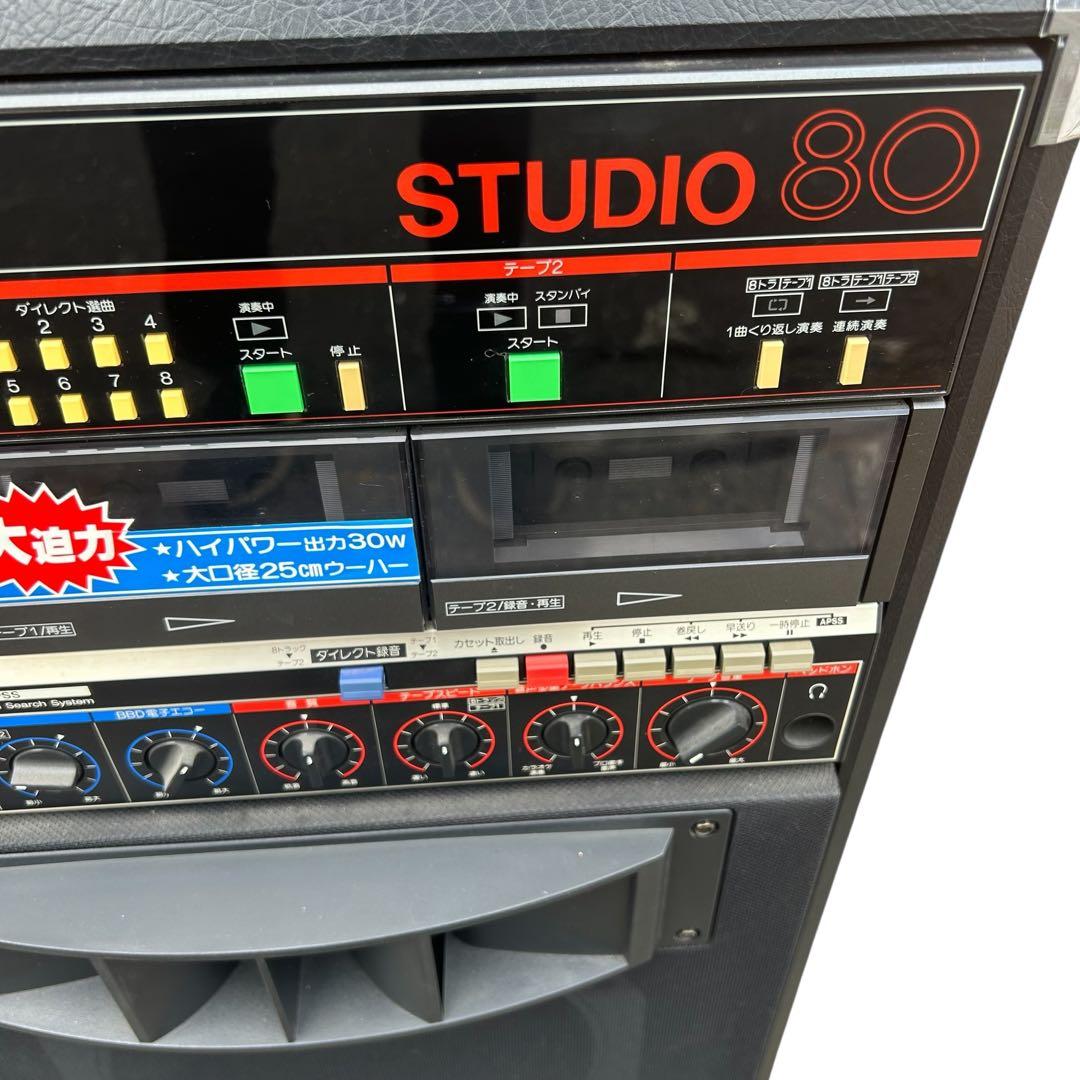 ⭐️通電確認済み⭐️ SHARP STUDIO 80 HK-80 カセットプレーヤー