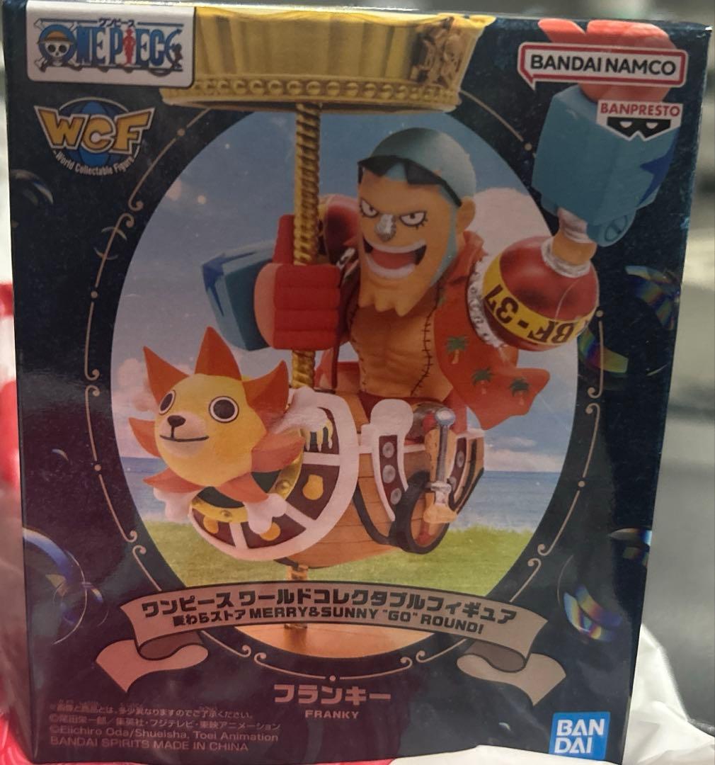 ONE PIECE ワーコレ　麦わらストア　ルフィ　フランキー