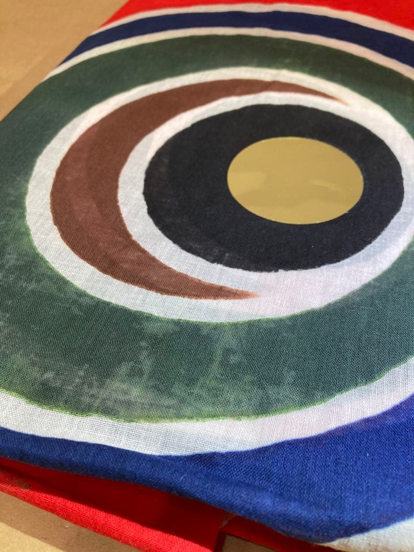 希少　太郎鯉 木綿 鯉のぼり 赤/黄 6m　新品未使用 昭和レトロ#1