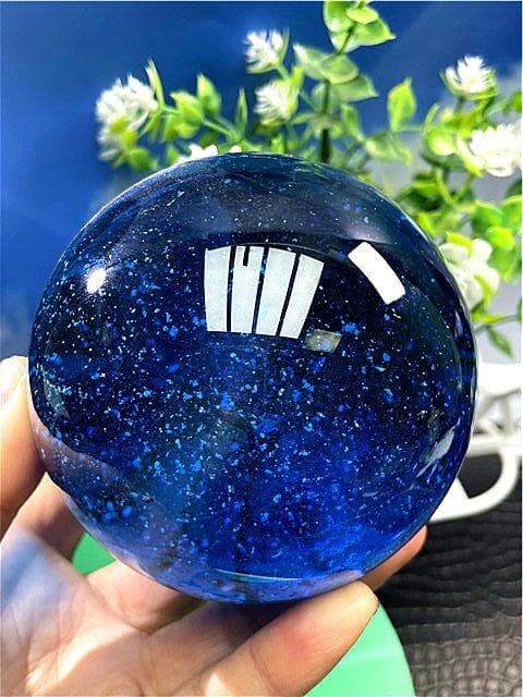 91mm 1060g ☆超綺麗★オブシディアン丸玉B89Z1/169Z01D