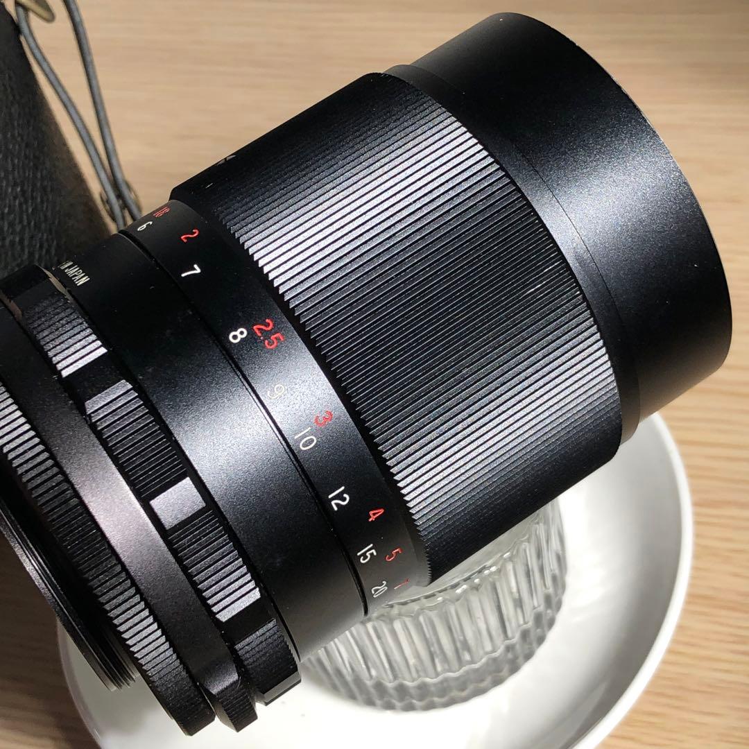 実用　純正ケース付　MAMIYA 135mm f2.8 m42マウント