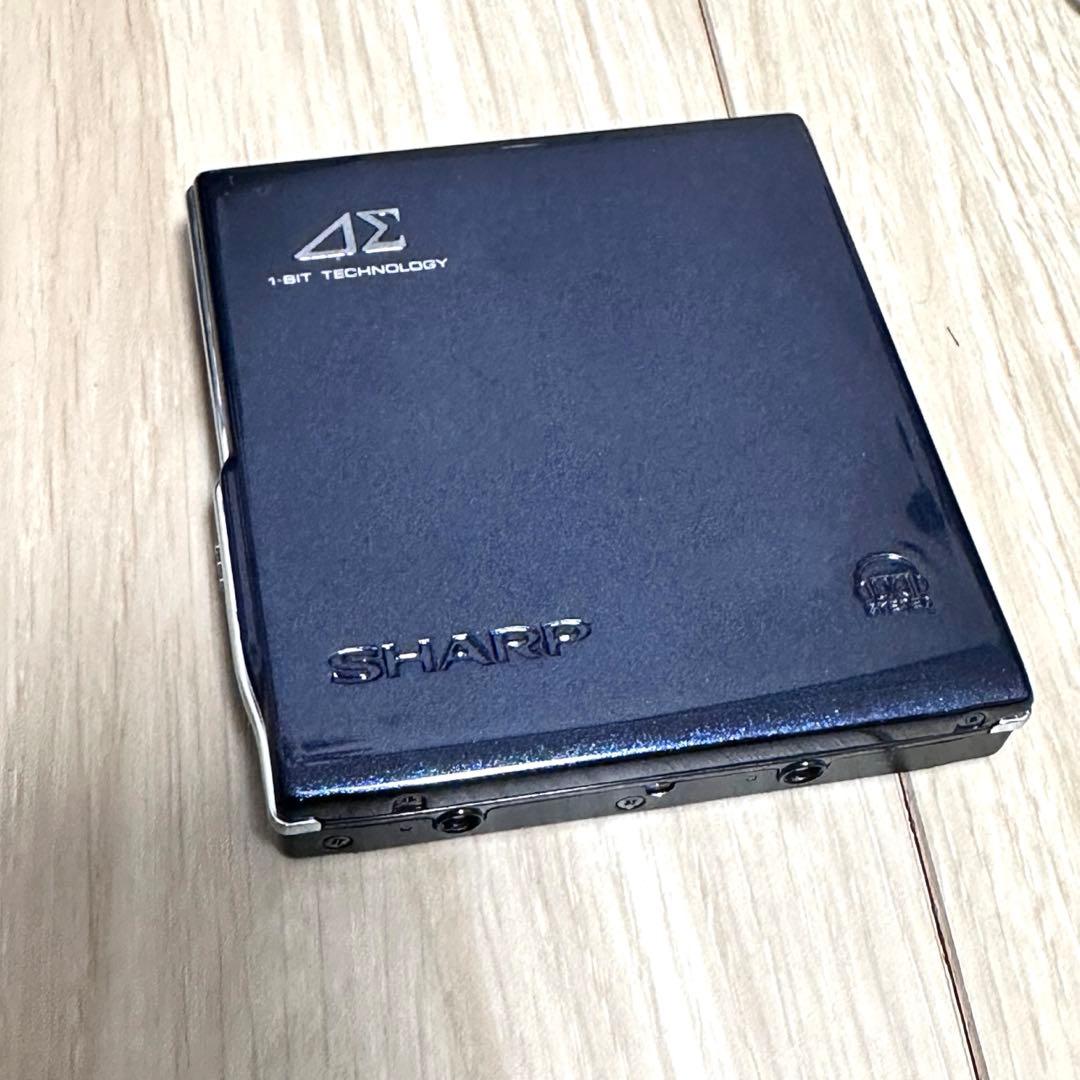 SHARP auvi MD-DS70-B ポータブルMDプレーヤー