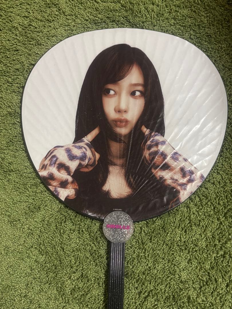 aespaペンライトジゼルのうちわ