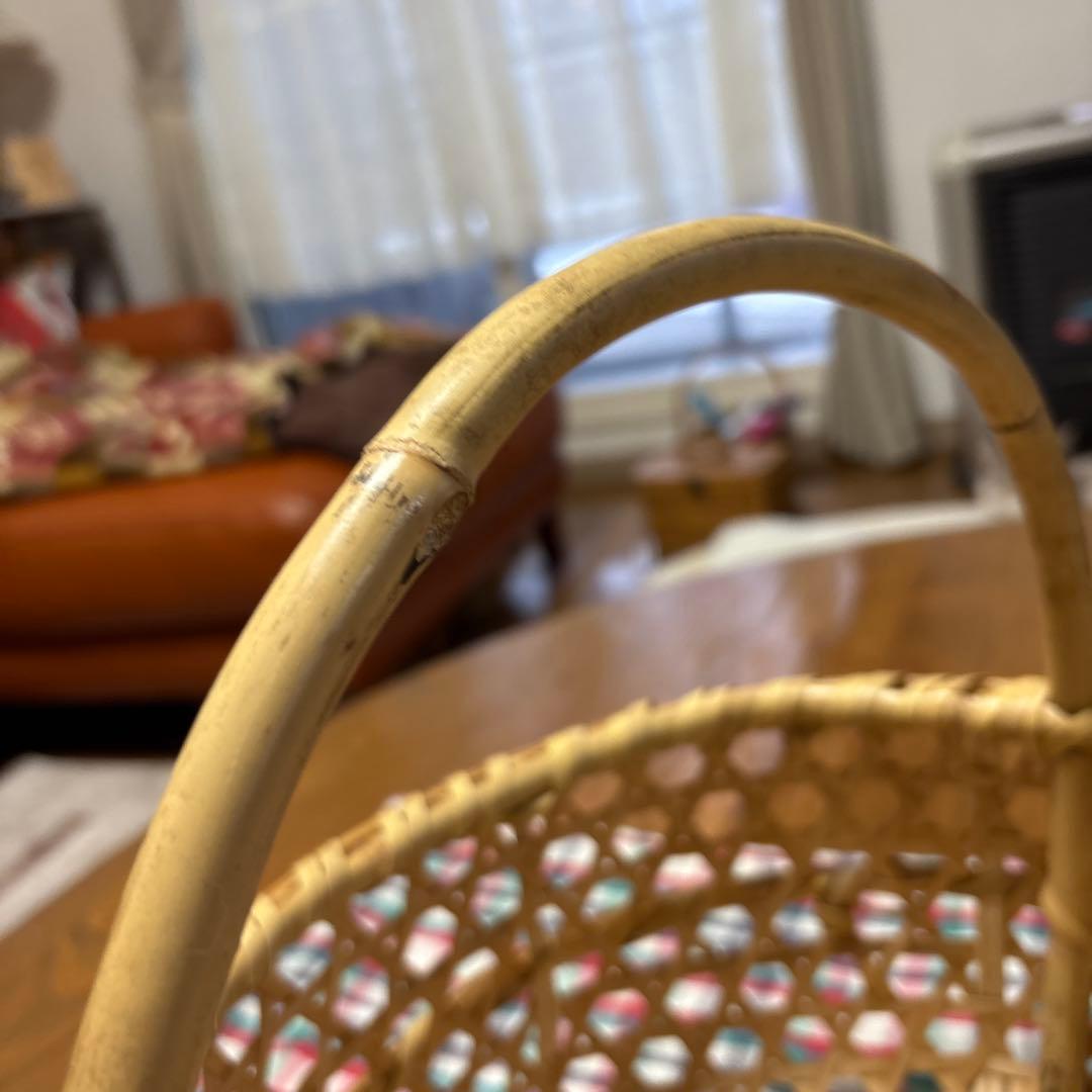 竹細工　かごバック　中型