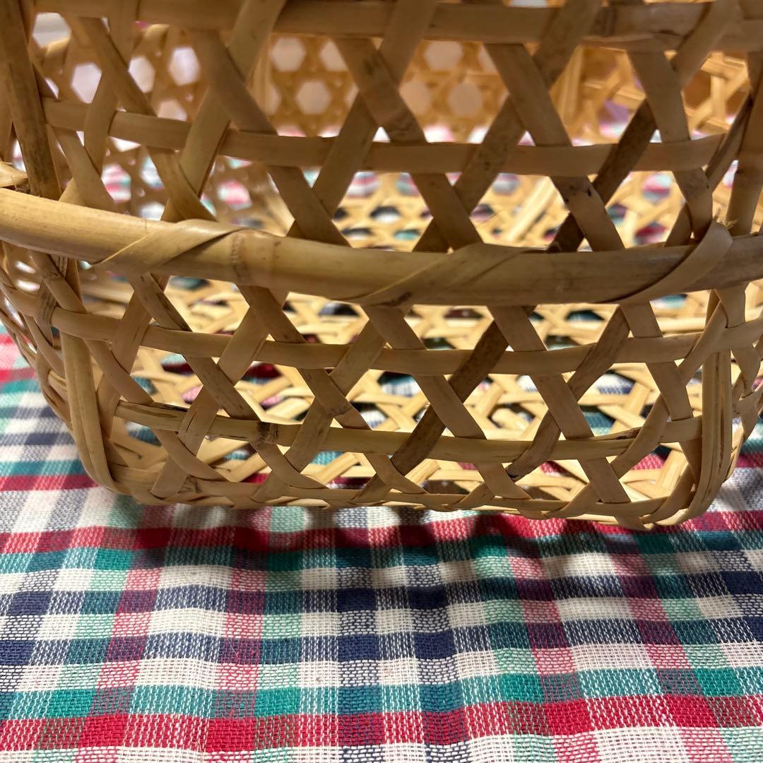 竹細工　かごバック　中型