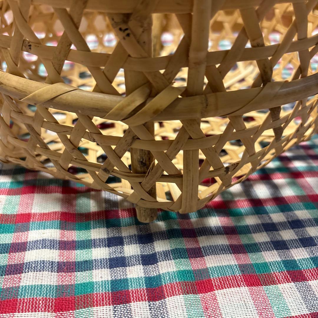 竹細工　かごバック　中型