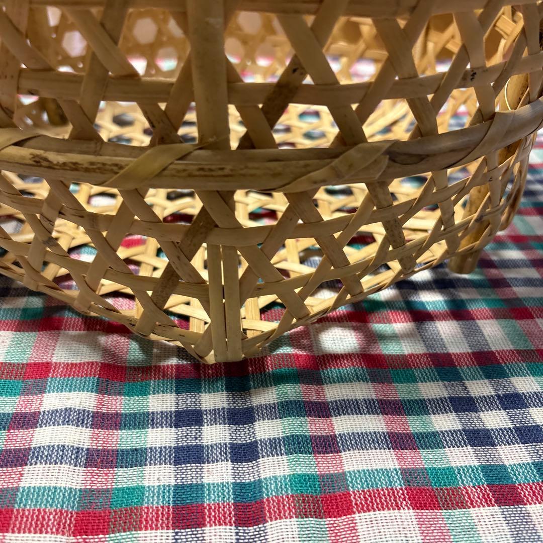 竹細工　かごバック　中型