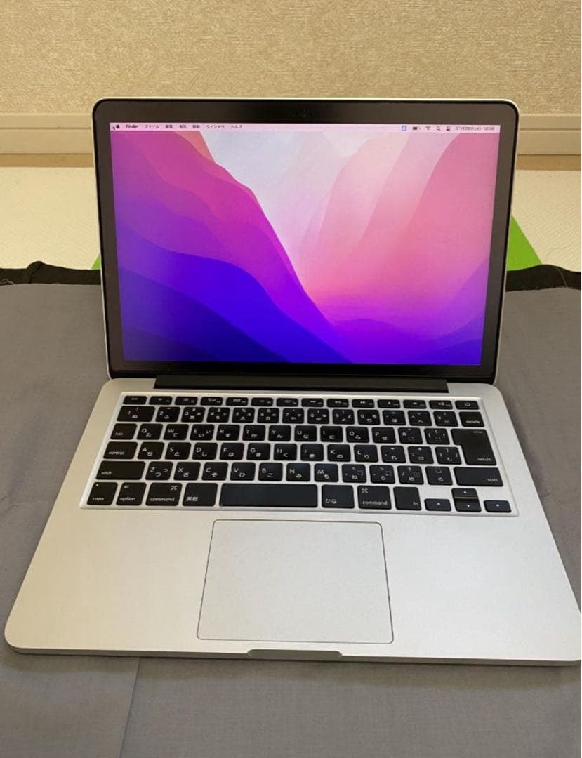 MacBookPRO 2015 13インチ メモリ16GB ストレージ128GB