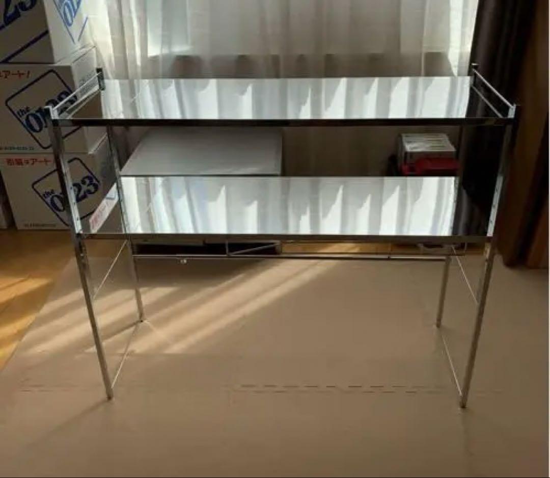 2段ワイドラック 50kg耐荷重　川口工器