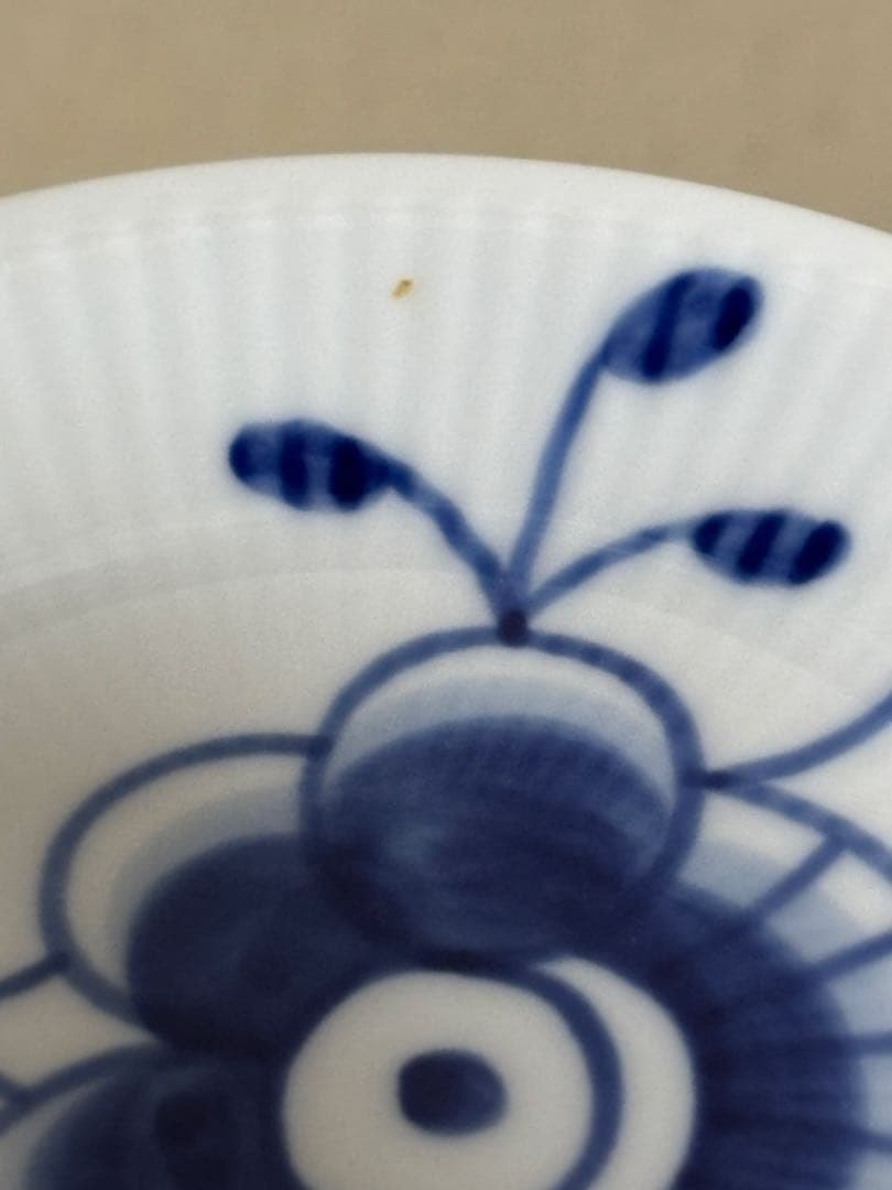 ロイヤルコペンハーゲン　ブルーフルーテッド メガ コンテナー　キャニスター