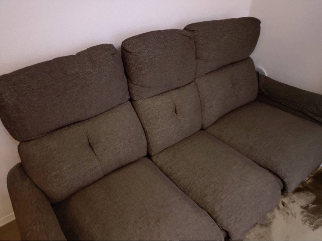 【早い者勝ち！】ニトリ　電動リクライニングソファー 3人掛け　美品