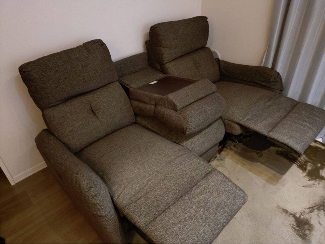 【早い者勝ち！】ニトリ　電動リクライニングソファー 3人掛け　美品