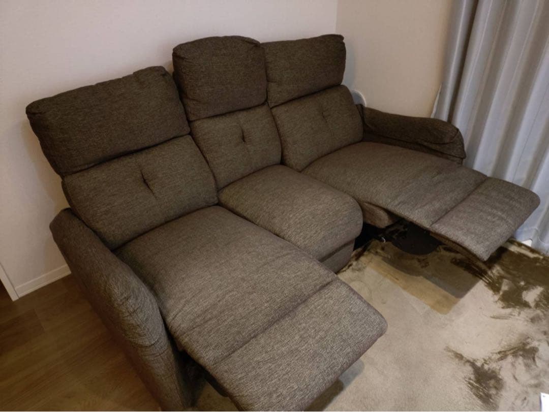 【早い者勝ち！】ニトリ　電動リクライニングソファー 3人掛け　美品