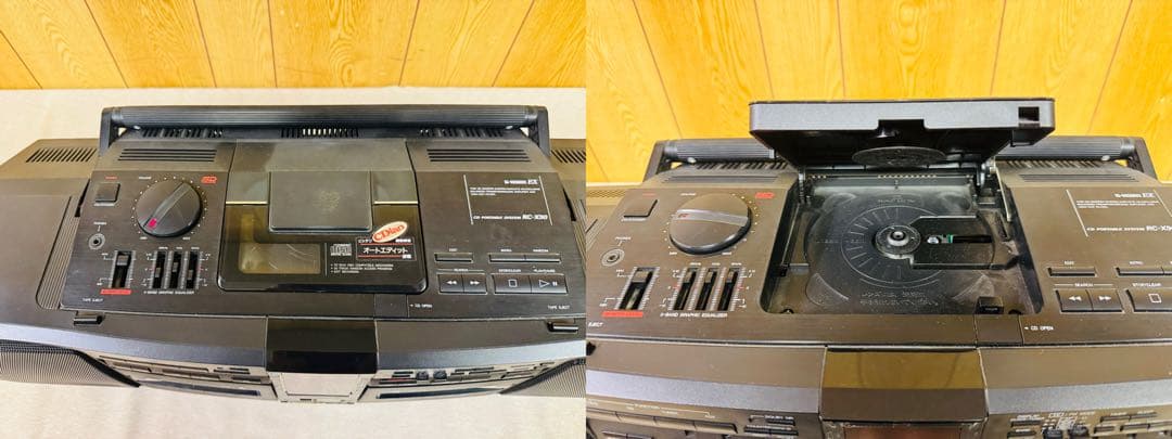 Victor RC-X90 ラジカセ CD バブカセ ラジオ カセット ビクター