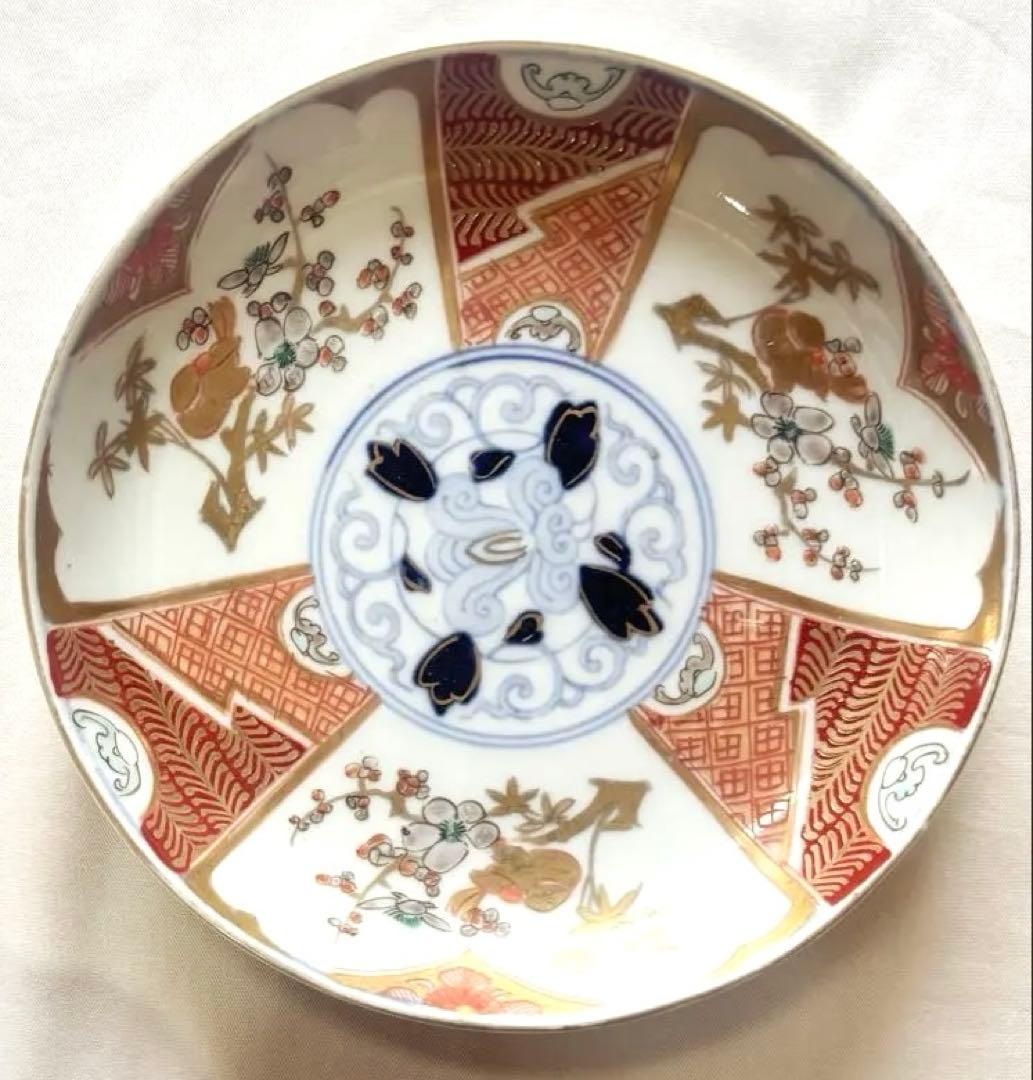 COCO★Style様　ありがとうございます。 骨董皿　伊万里焼　唐草花鳥文