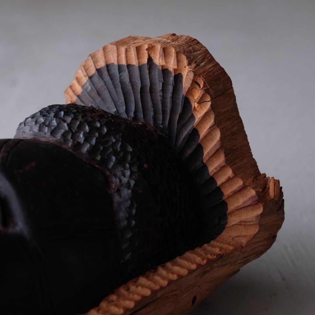 タンザニア マコンデ彫刻 人物像 高さ35㎝ ブラックウッド　アート 芸術