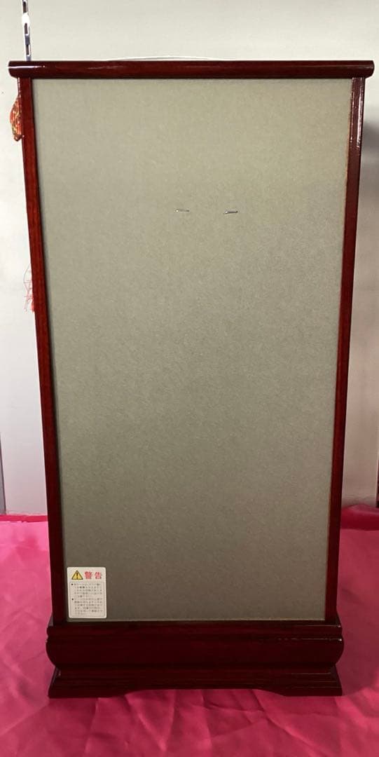 ⑥ 羽子板飾り　本仕立押絵　春彩　隆山作　15号　藤娘