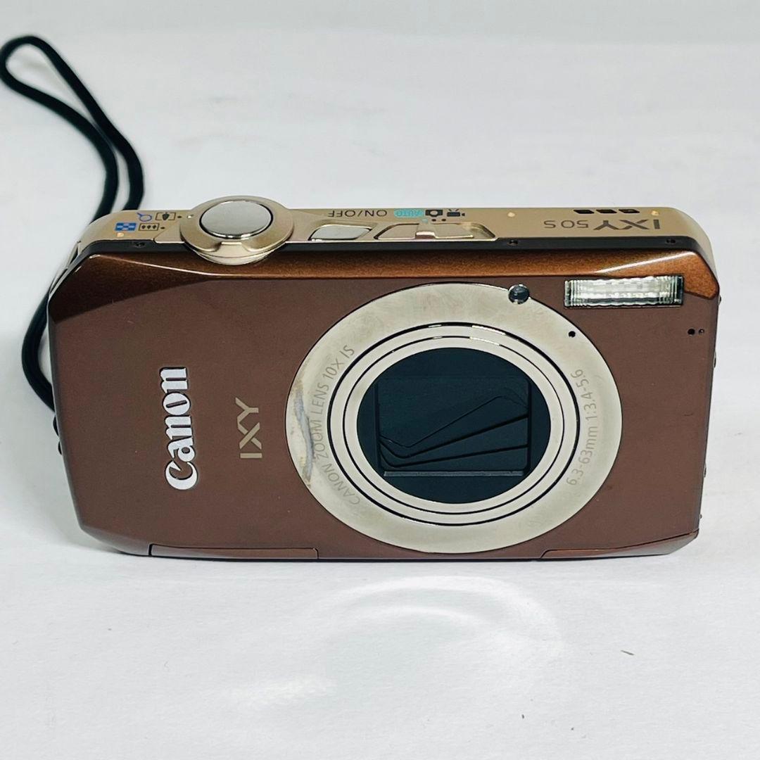 美品 Canon IXY 50s コンパクト カメラ ブラウン 希少カラー