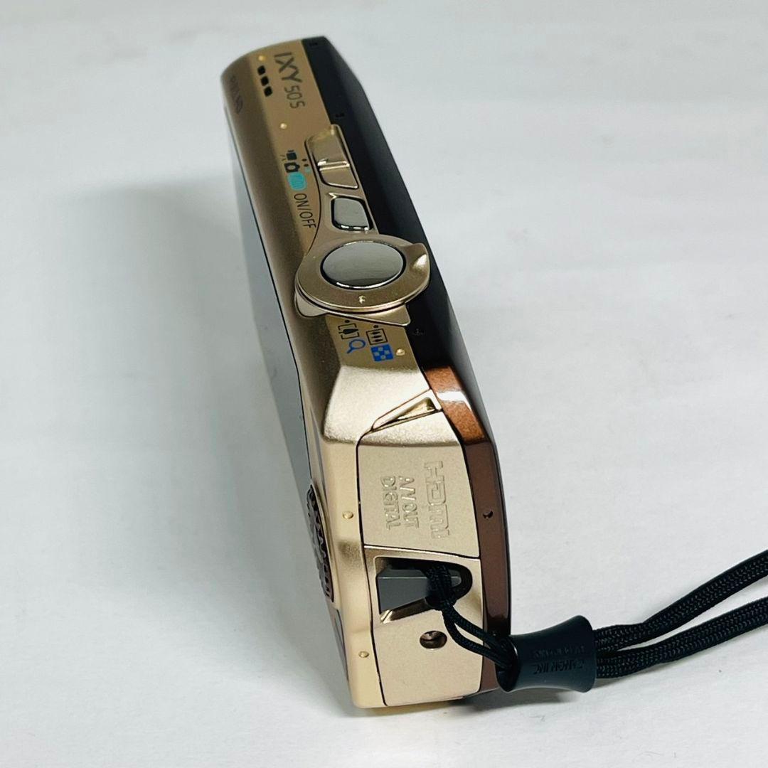 美品 Canon IXY 50s コンパクト カメラ ブラウン 希少カラー