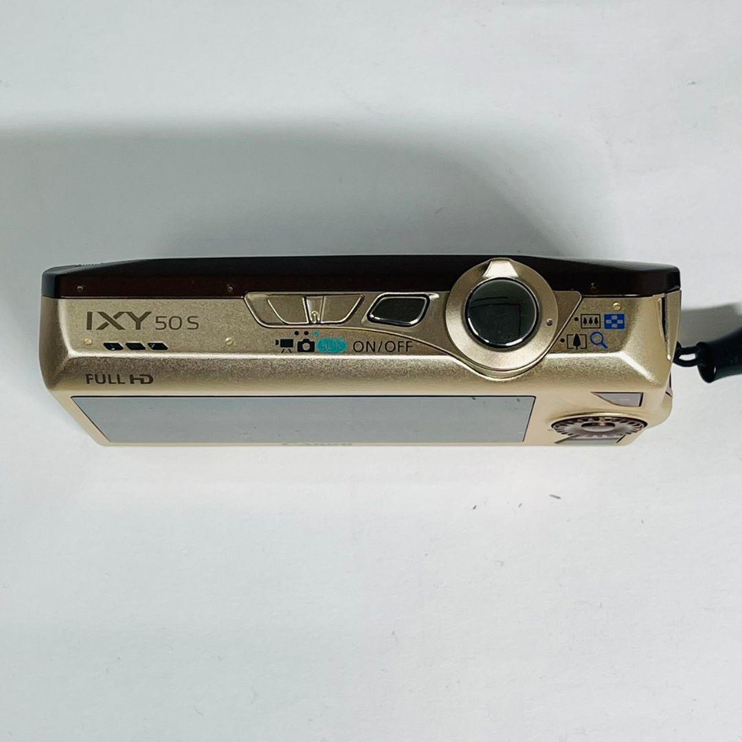 美品 Canon IXY 50s コンパクト カメラ ブラウン 希少カラー