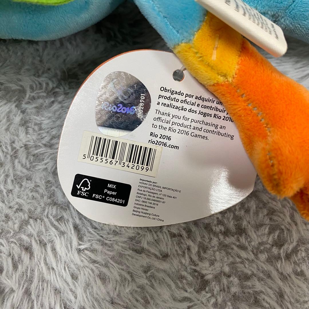 【希少】 リオオリンピック パラリンピック マスコット ぬいぐるみ 2016年