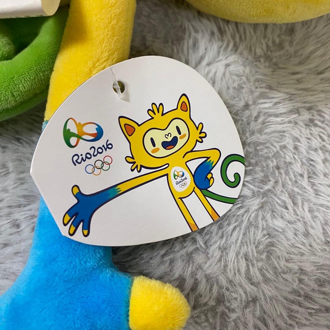 【希少】 リオオリンピック パラリンピック マスコット ぬいぐるみ 2016年