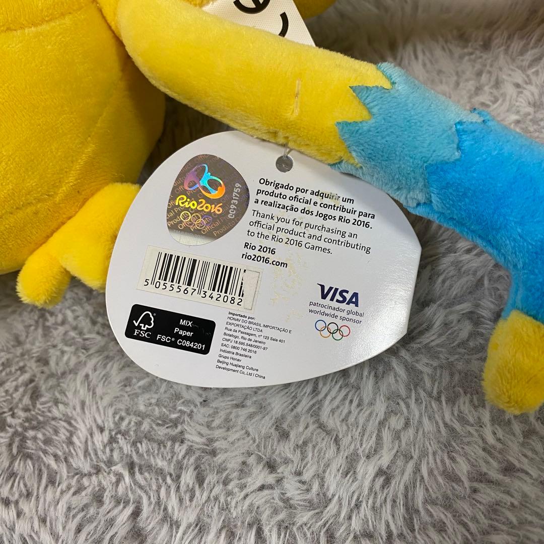 【希少】 リオオリンピック パラリンピック マスコット ぬいぐるみ 2016年