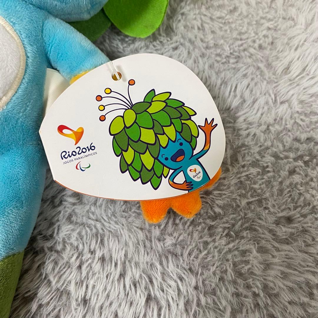 【希少】 リオオリンピック パラリンピック マスコット ぬいぐるみ 2016年