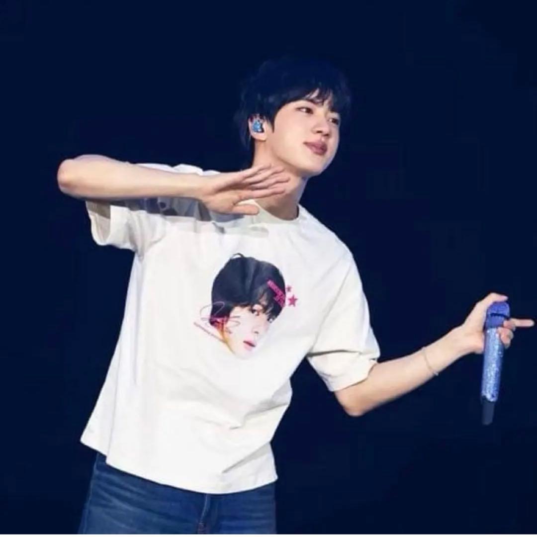 BTS JIN ジン君着用 RUNSEOKJIN_EP.TOUR Tシャツ XL