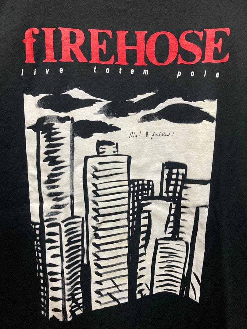 レア firehose live totem pole Tシャツ jerzees