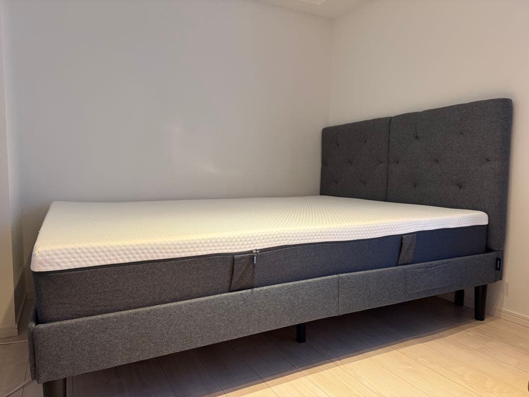 エマスリープ　ベッドフレーム　マットレス　ダブル