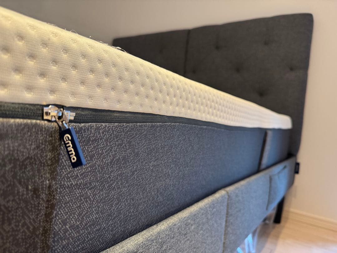 エマスリープ　ベッドフレーム　マットレス　ダブル