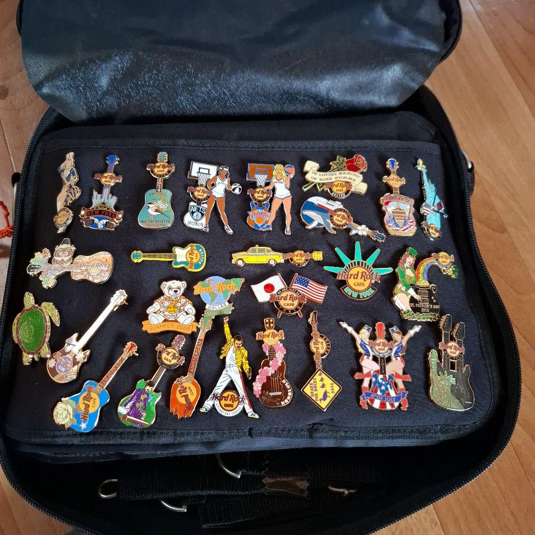 ハードロックカフェピンバック、ピンセット