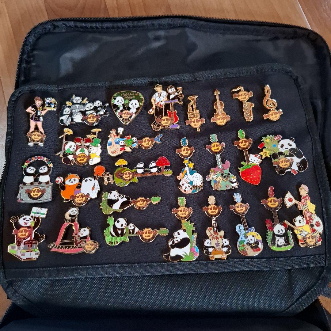 ハードロックカフェピンバック、ピンセット