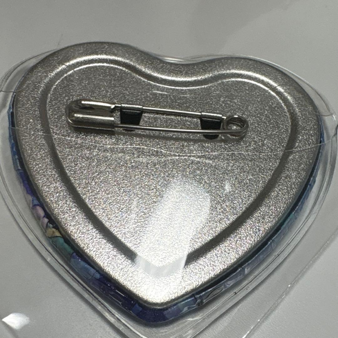 忍たま ナンジャタウン ハート缶バッジ　忍たま乱太郎 尾浜勘右衛門