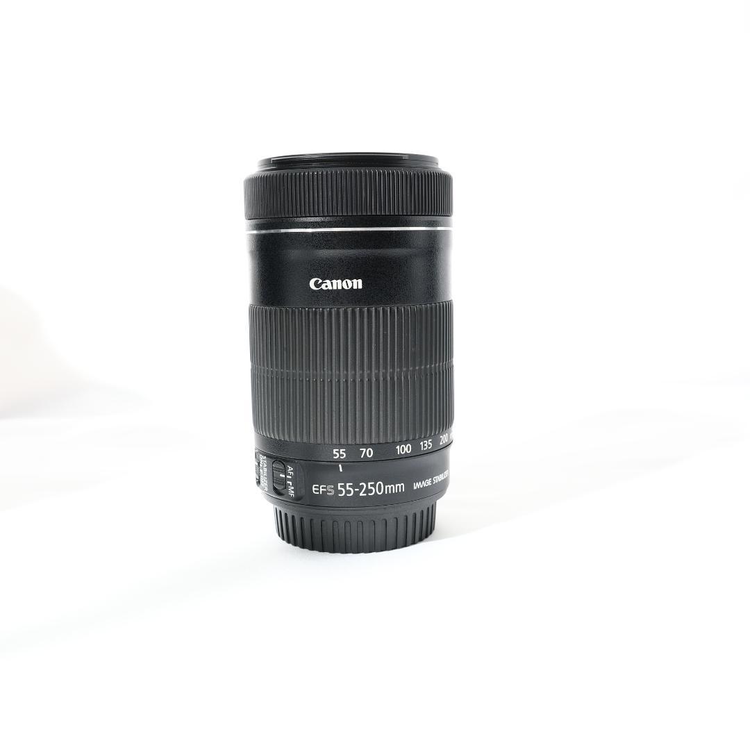 【極美品】canon EF-S 55-250mm IS STM 望遠レンズ ①