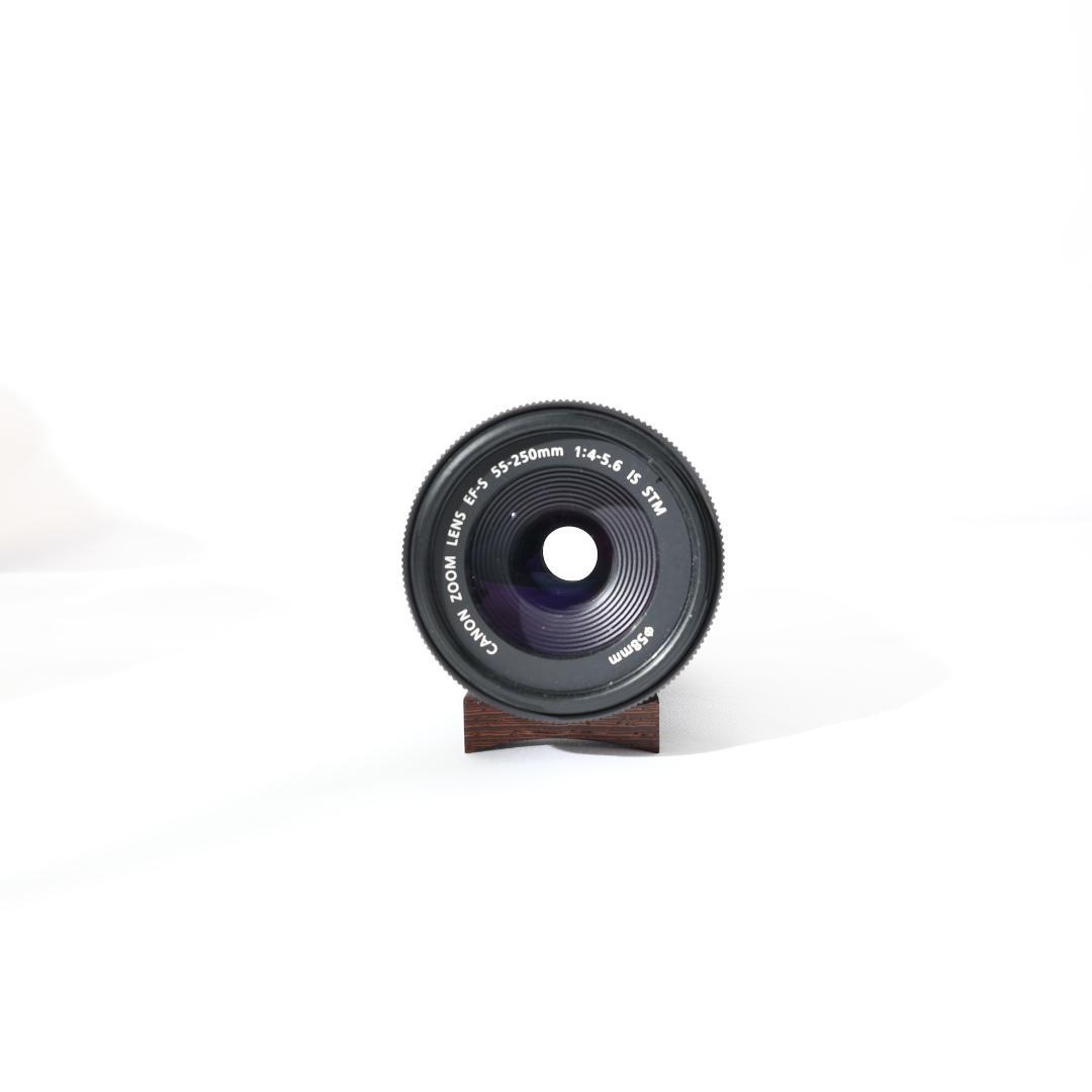【極美品】canon EF-S 55-250mm IS STM 望遠レンズ ①