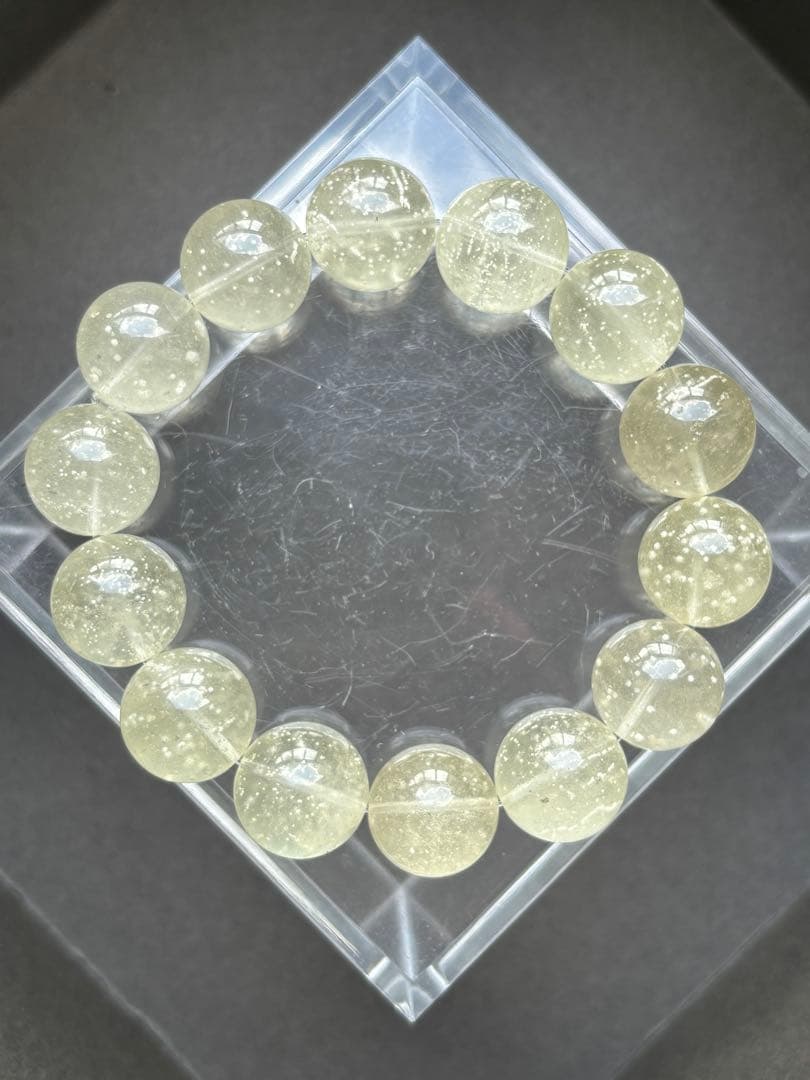 Ne35k◾️リビアングラス　ブレスレット