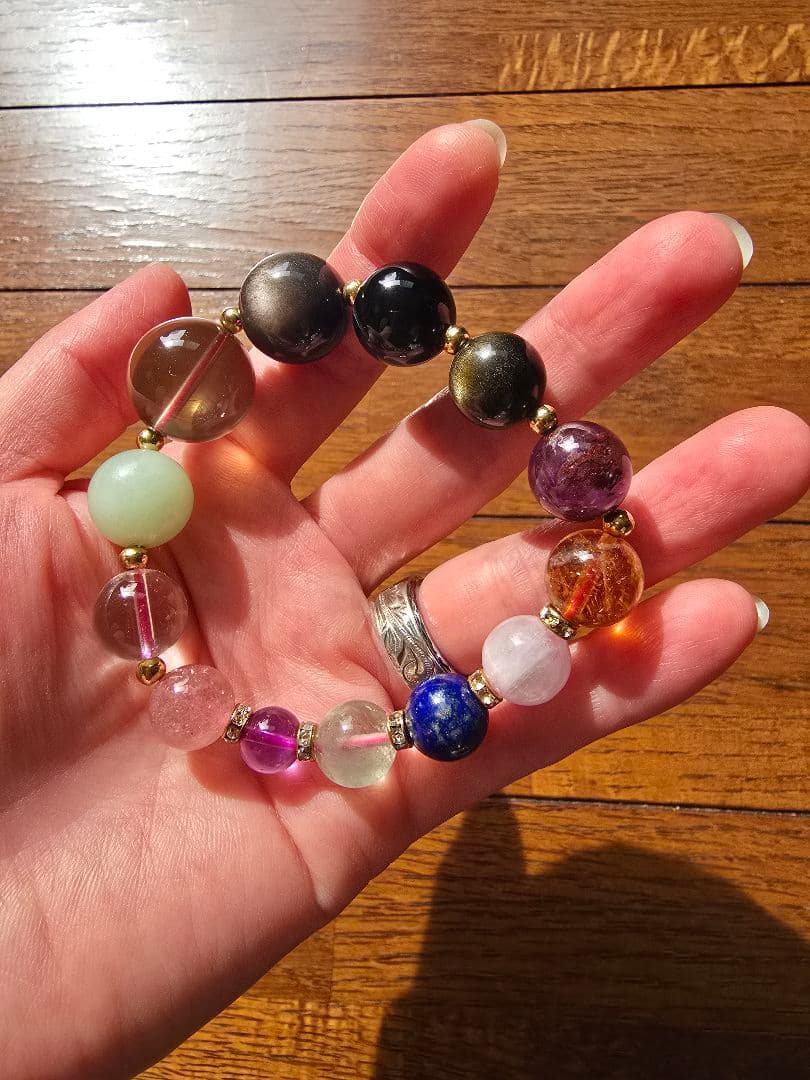ハンドメイド 天然石 ブレスレット