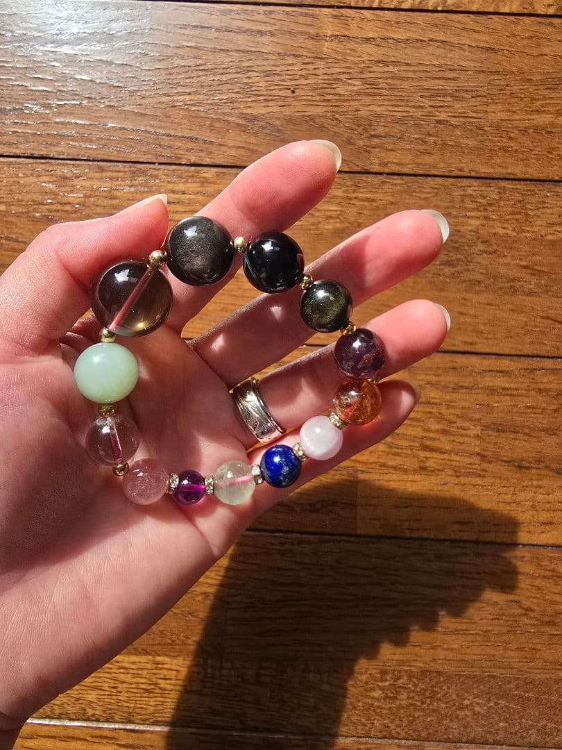 ハンドメイド 天然石 ブレスレット
