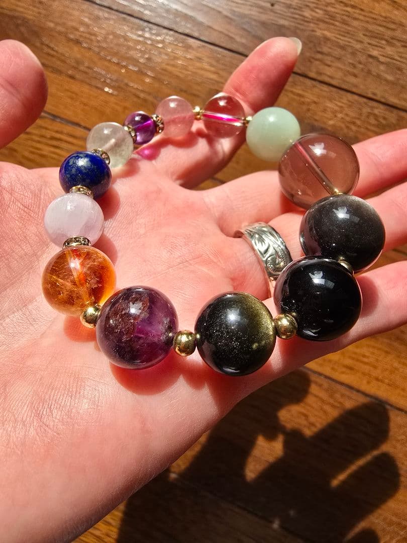 ハンドメイド 天然石 ブレスレット