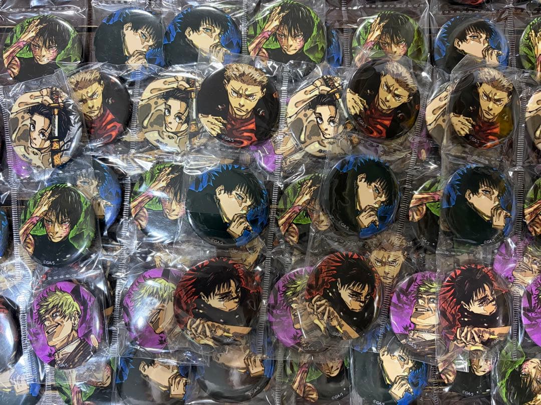 呪術廻戦　缶バッジ　ジャンプGIGA 付録　15セット