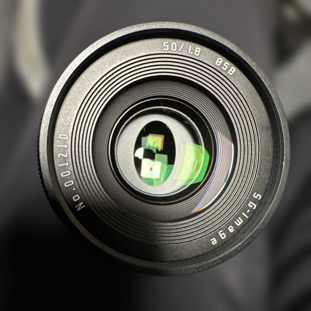 SG-image 50mm F1.8 ファントムレンズ Eマウント