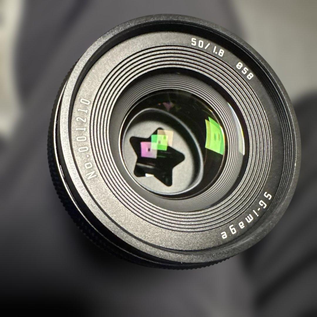 SG-image 50mm F1.8 ファントムレンズ Eマウント