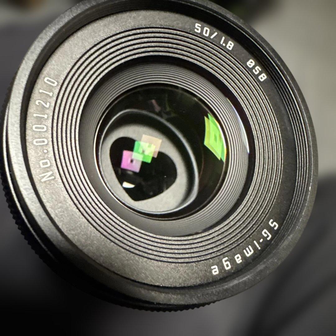 SG-image 50mm F1.8 ファントムレンズ Eマウント