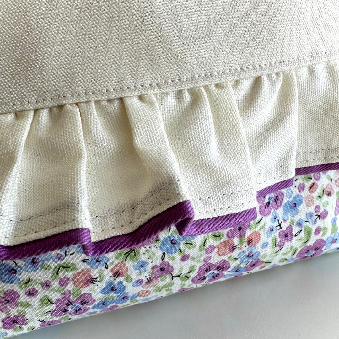 ぴよこ様【187】レッスンバッグ　花柄　上履き　入園入学　ハンドメイド女の子