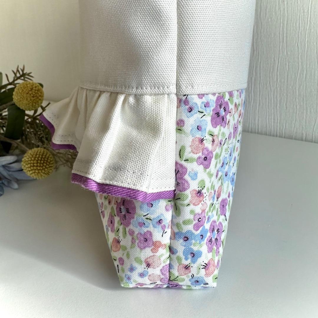 ぴよこ様【187】レッスンバッグ　花柄　上履き　入園入学　ハンドメイド女の子