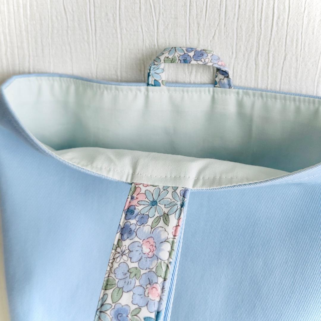 ぴよこ様【187】レッスンバッグ　花柄　上履き　入園入学　ハンドメイド女の子