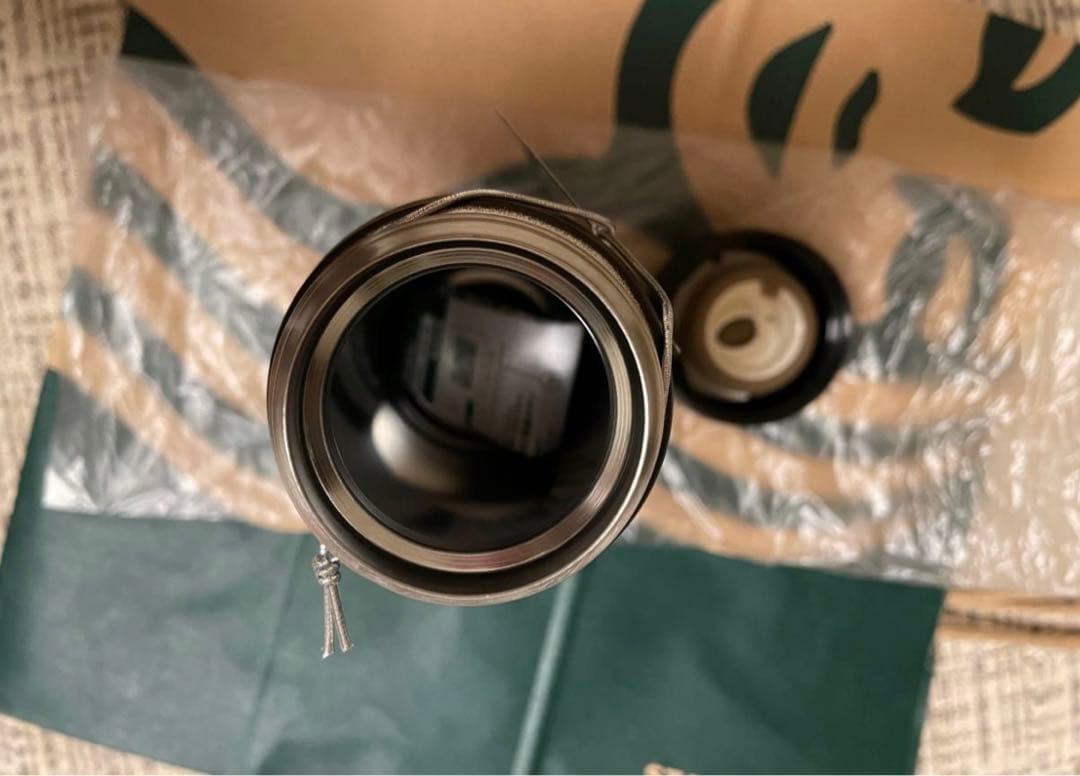 スターバックス 富士山 マットブラック ハンディステンレスボトル サーモス 水筒